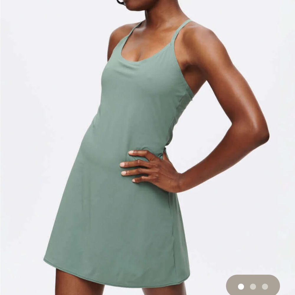Outdoor Voices Turquoise Mini Dress